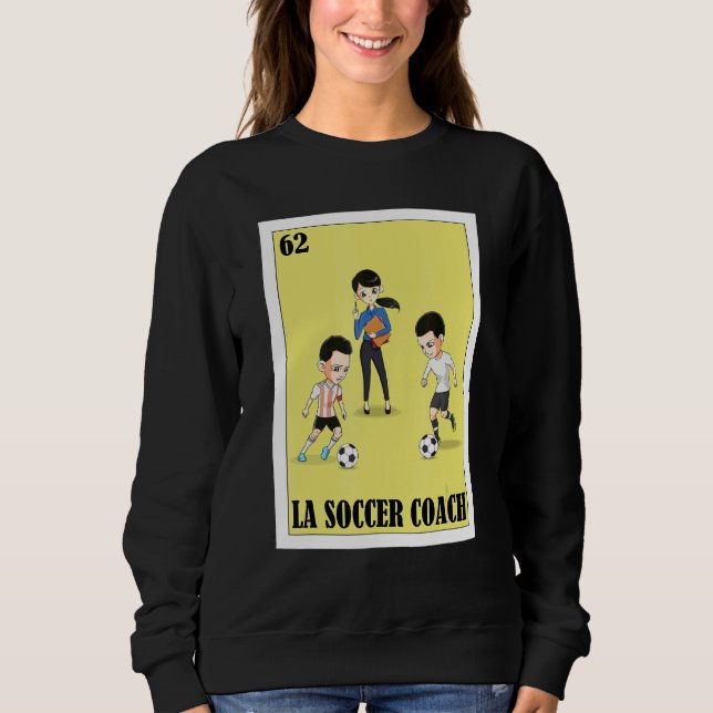 Moletom Mexicano para Treinadores La Soccer Coach (Frente)