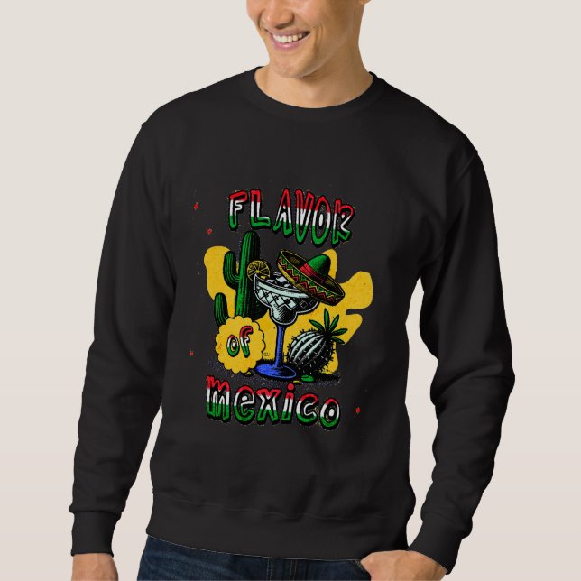 Moletom México Flavor mens sweatshirt (Frente)