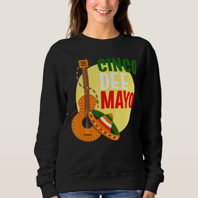 Moletom México: Independência De Mayo Cinco Feliz México F (Frente)