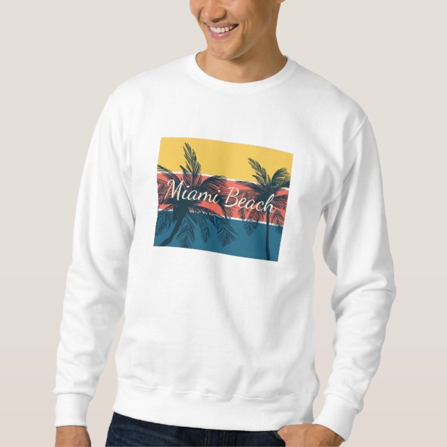 Moletom Miami Beach (Frente)