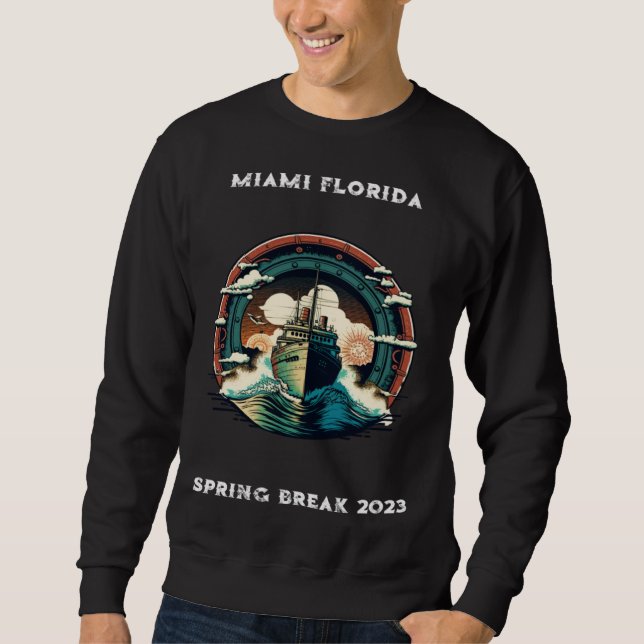 Moletom Miami Florida Spring Break 2023 (Frente)