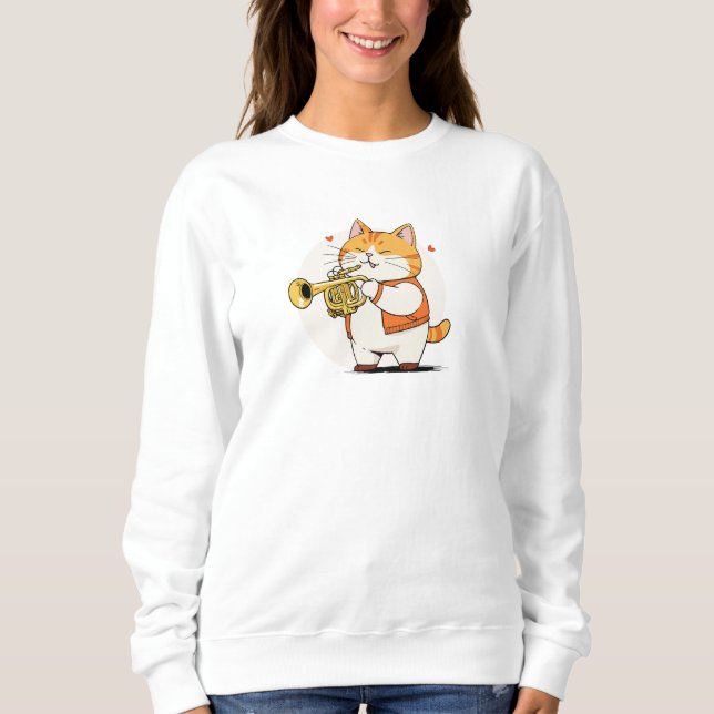 Moletom Miau e Melodias (Frente)