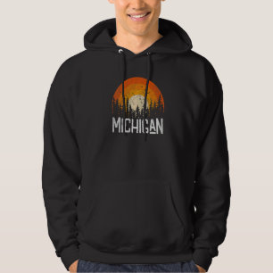 Moletom Michigan Estilo Retro Vintage Anos 70 80 90 Casa