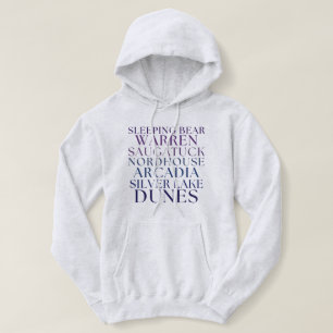 Moletom Michigan Excelente Lagos Sand Dunes Hoodies