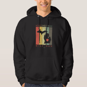 Moletom Michigan Home Sweet Home Retro Vintage