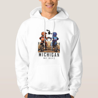 Moletom Michigan MX Boyz White Hoodie
