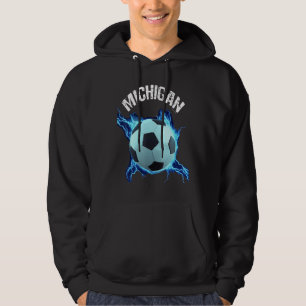 Moletom Michigan Soccer Retro