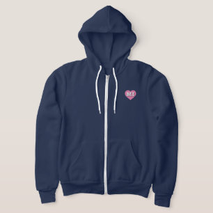 Moletom Michigan Solid Pink Heart - Grande Amor