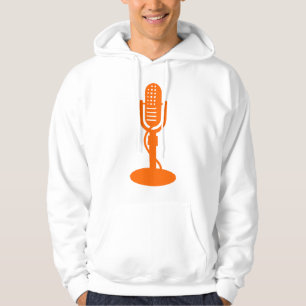 Moletom Microfone - Laranja