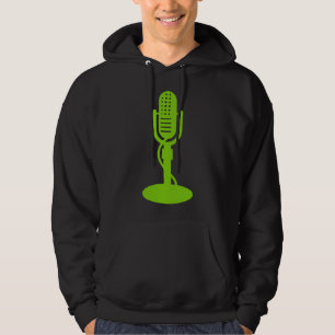 Moletom Microfone - Verde marciano