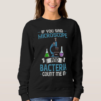 Moletom Microscope Microbiology Laboratory Biology Science