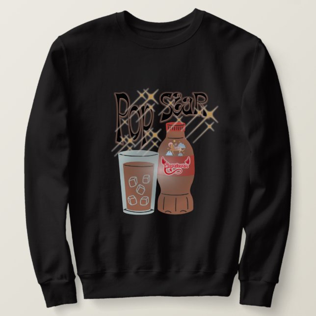 Moletom Mikitiez red capricorn cola pop star (Frente do Design)