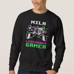 Moletom Mila Legendary Gamer Personalizada