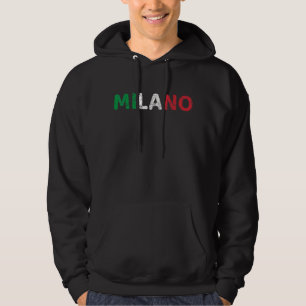 Moletom Milan Itália Bandeira Orgulho Italiano Itália Vaci