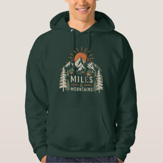 Moletom Miles & Mountains sweatshirt