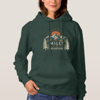 Moletom Miles & Mountains sweatshirt 