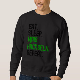 Moletom Milho Destruindo Milho Colheita Trator Corn Destru