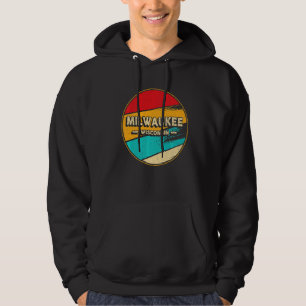 Moletom Milwaukee Wisconsin Retro Vintage Sunset Estados U