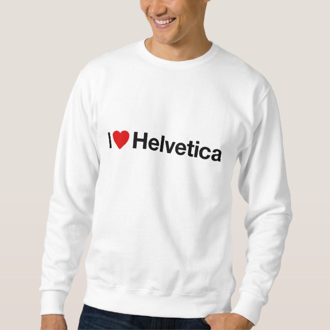Moletom Mim coração Helvética (Frente)