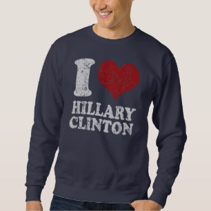Moletom Mim coração Hillary Clinton