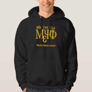 Moletom Mim Hoodie do preto da phi da libra por polegada