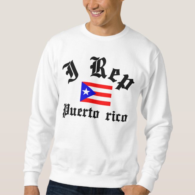 Moletom Mim representante Puerto Rico (Frente)