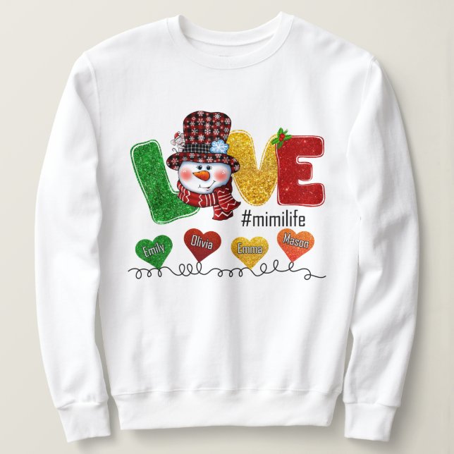 Moletom Mimi Life Gift For Christmas (Frente do Design)