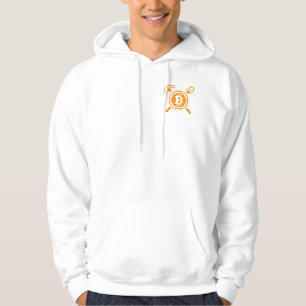 Moletom Mineiro de Bitcoin BTC 8-Bit   Camisola