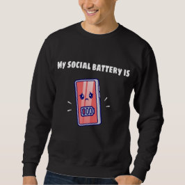 MOLETOM MINHA BATERIA SOCIAL ESTÁ BAIXA