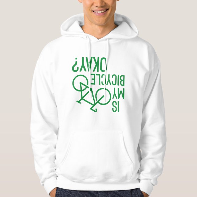 Moletom Minha Bicicleta Está Bem (Frente)