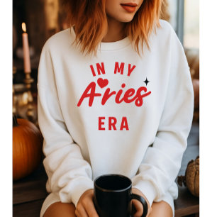 Moletom minha camisola da era de Áries, presente de aniver