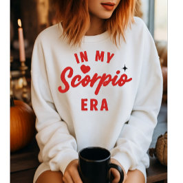 Moletom minha camisola da era escorpião, presente de anive