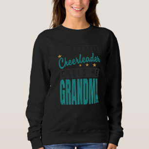 Moletom Minha cheerleader favorita me chama de vovó