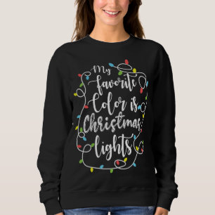 Moletom Minha Cor Favorita é Natal Leve Natal L