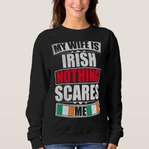 Moletom Minha Esposa É Irlandesa Nada Me Assusta A Bandeir