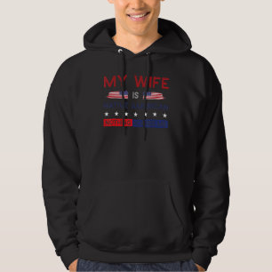 Moletom Minha Esposa É Nativa Americana Nada Me Assusta Or