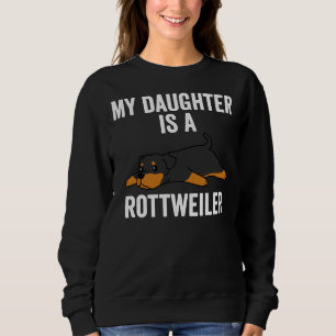 Moletom Minha Filha É Um Rottweiler