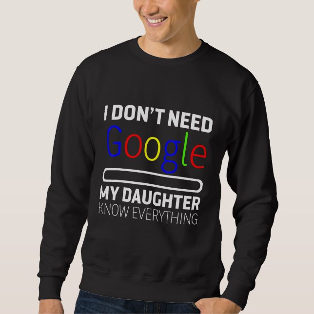 Moletom Minha Filha Sabe Tudo (Frente)