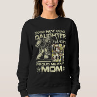 Minha Filha Veste Combater Botas Orgulhosa Mãe Mil