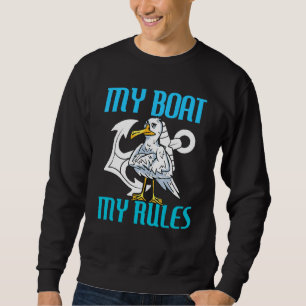 Moletom Minha Inicialização Minhas Regras Capitão Gaiado