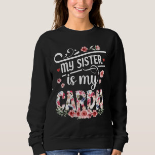 Moletom Minha irmã é o dia do meu Cardio Sibling