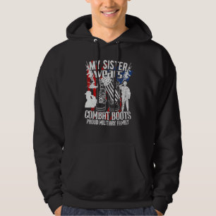 Moletom Minha Irmã Veste Botas de Combate