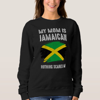 Moletom Minha mãe é jamaicana. Nada me assusta Jamaica.