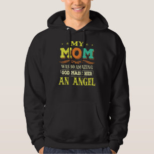 Moletom Minha Mãe Era Incrível Que Deus Fez Uma Mata Anjo