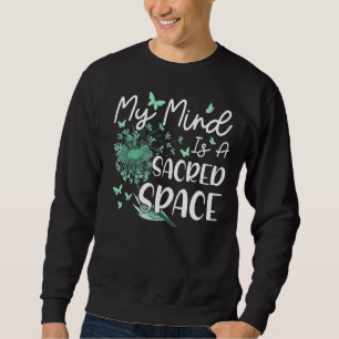 Moletom Minha Mente É Um Sagrado Bud Espiritual Da Meditaç