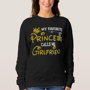 Moletom Minha Princesa Favorita Me Chama De Aniversário De