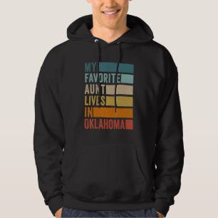 Moletom Minha Tia Favorita Mora Em Oklahoma Vintage