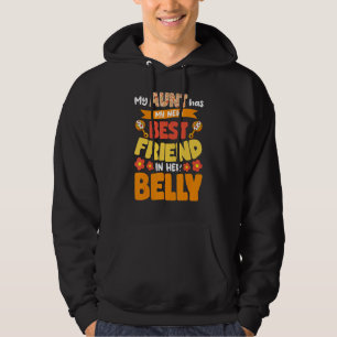 Moletom Minha Tia Tem Minha Nova Melhor Amiga Em Sua Belly
