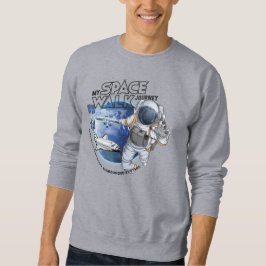 Moletom Minha Viagem de Caminhada Espacial | Homens