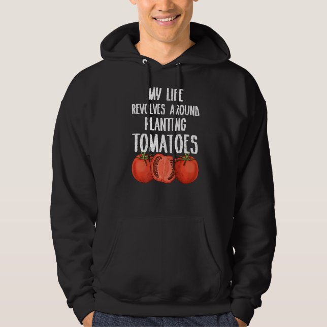 Moletom Minha Vida Revolve Plantar Tomates Gardene (Frente)
